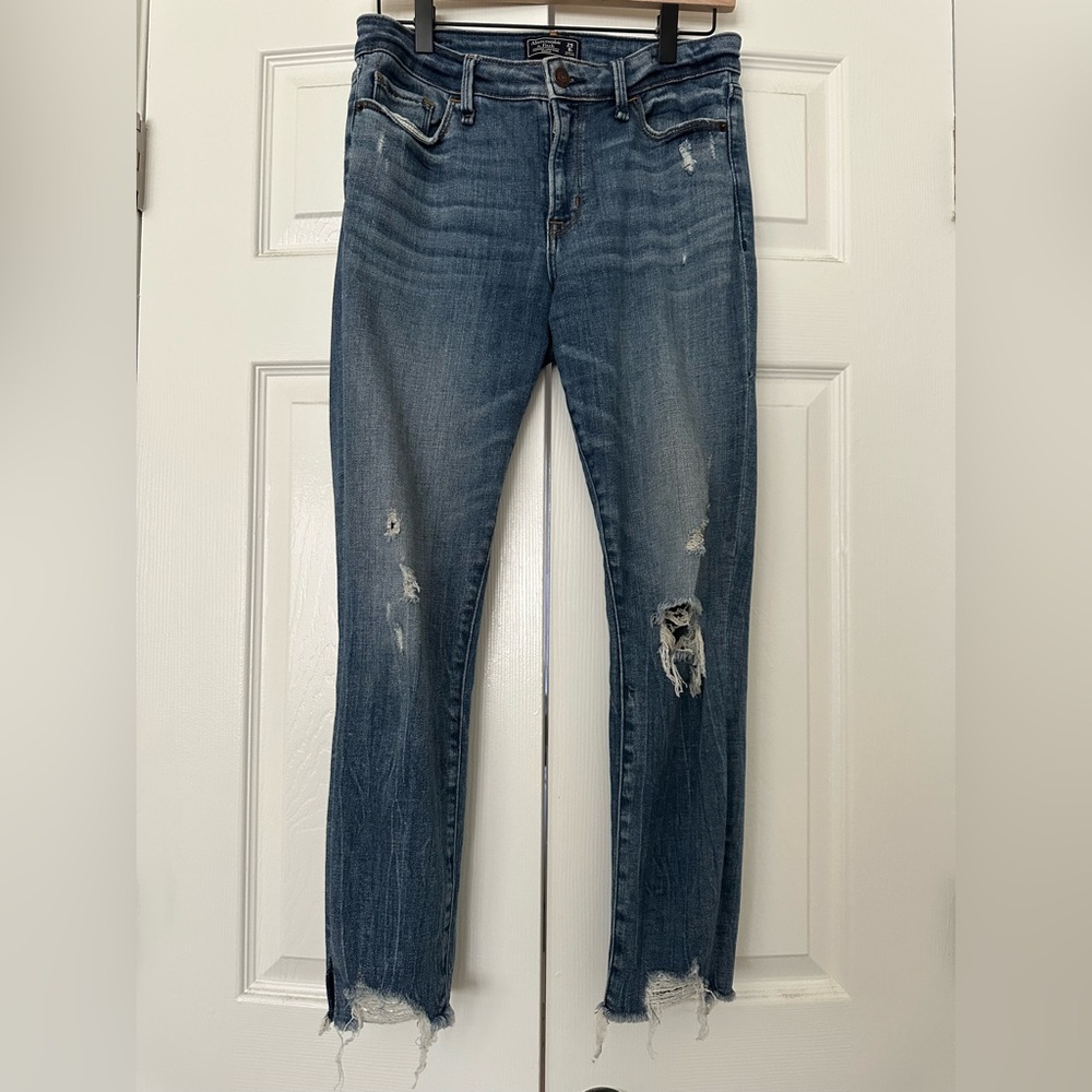 Abercrombie & Fitch low rise ankle Skinny Jeans